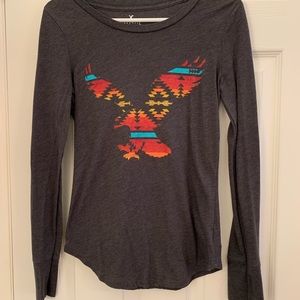 American eagle long sleeve tee